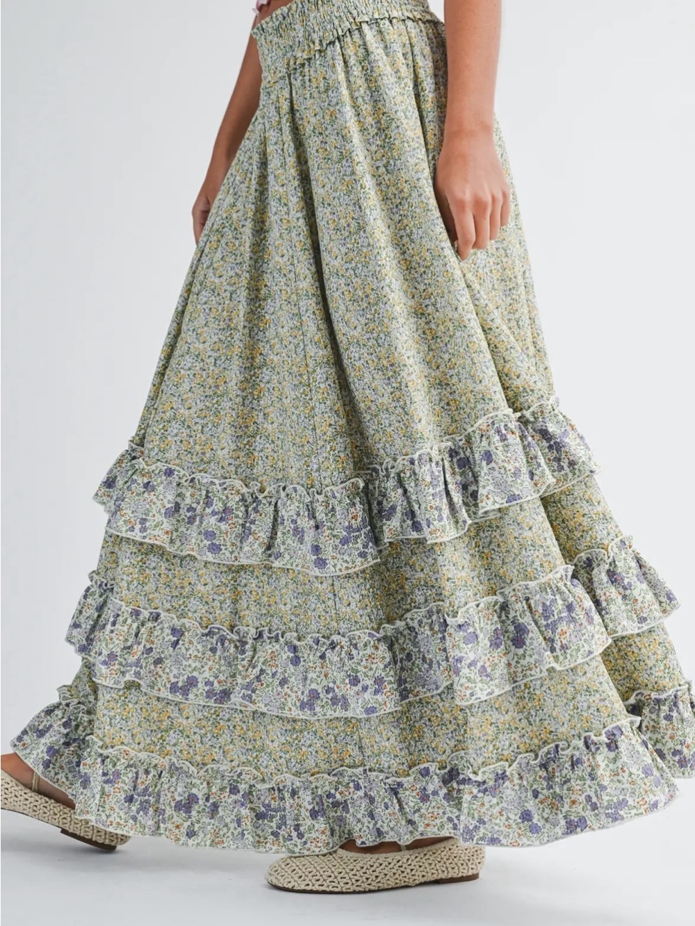 🆕🤍FLORAL STACI MAXI